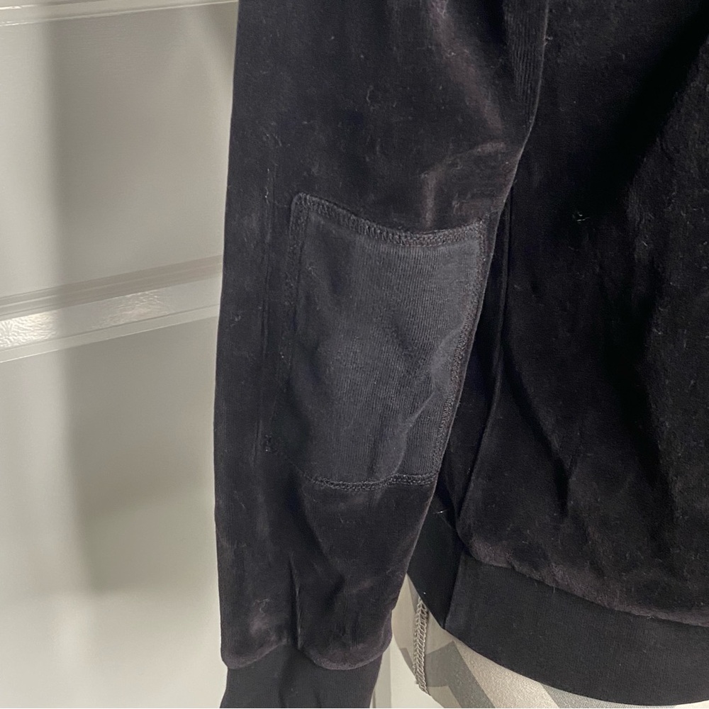Style & Co Petite Black Zipup Top - Picture 4 of 7